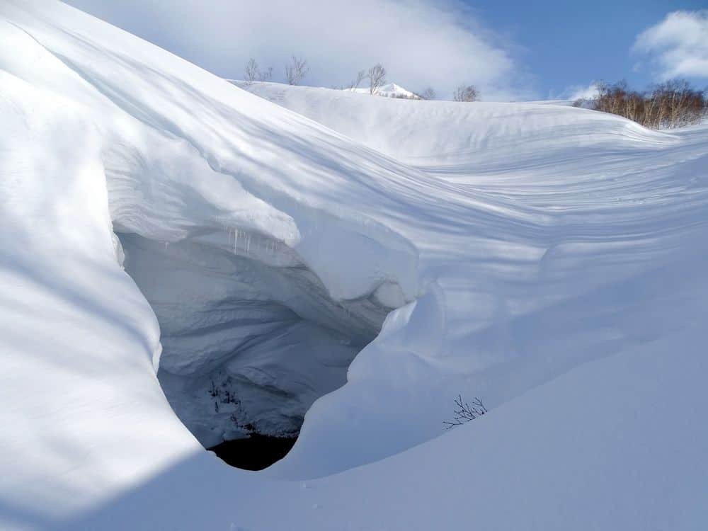 snow cave