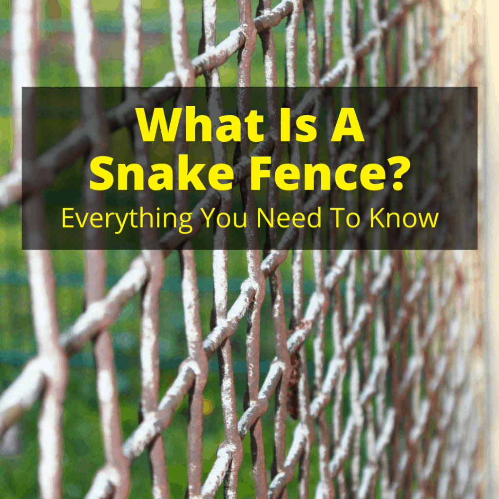 What Is A Snake Fence? (Everything You Need To Know)