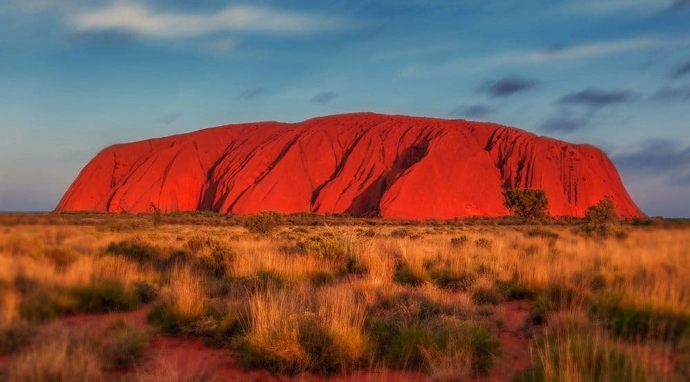 uluru in australia