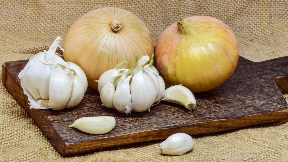 garlic and onion