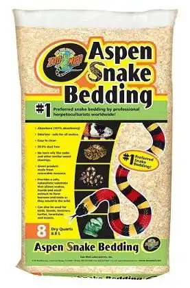 Zoo Med Aspen Snake Bedding (8 Quarts)