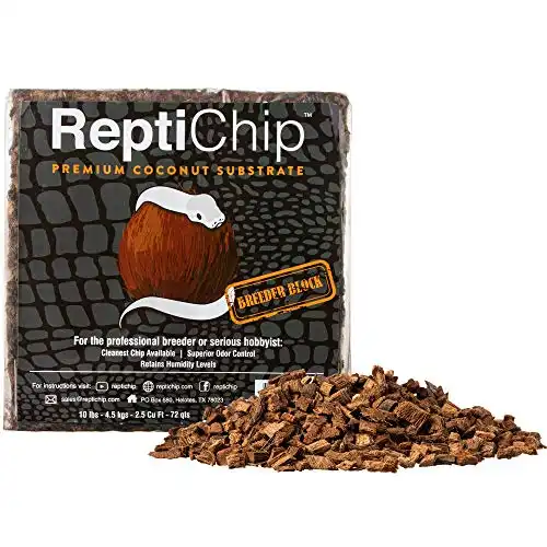 ReptiChip Compressed Coconut Chip Substrate (72 Quarts)