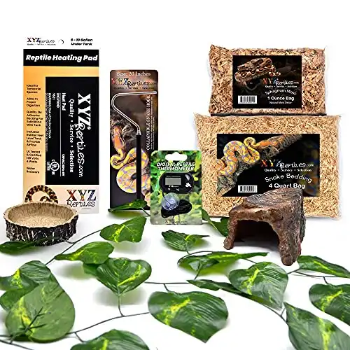 XYZReptiles Corn Snake Habitat Starter Kit