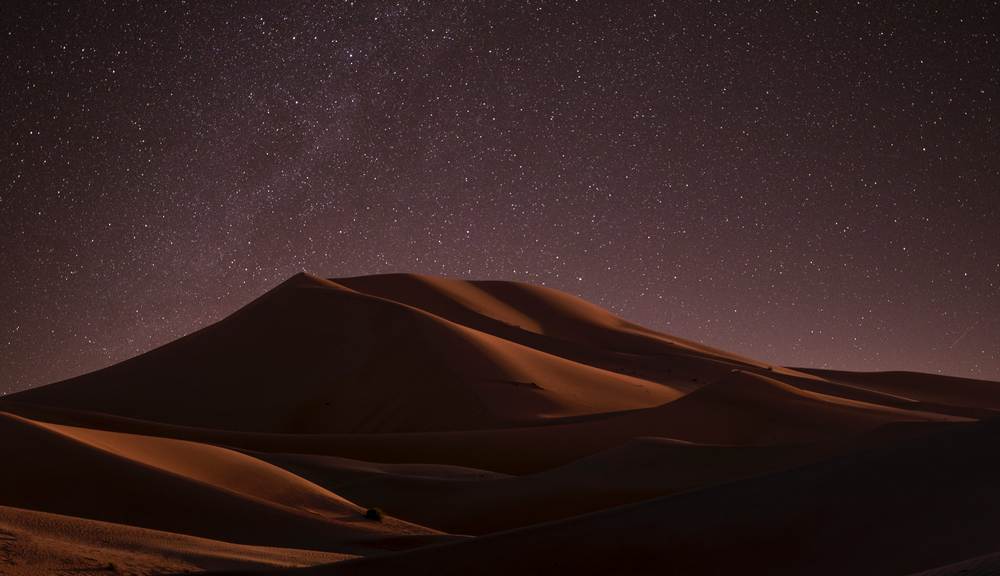 desert at night