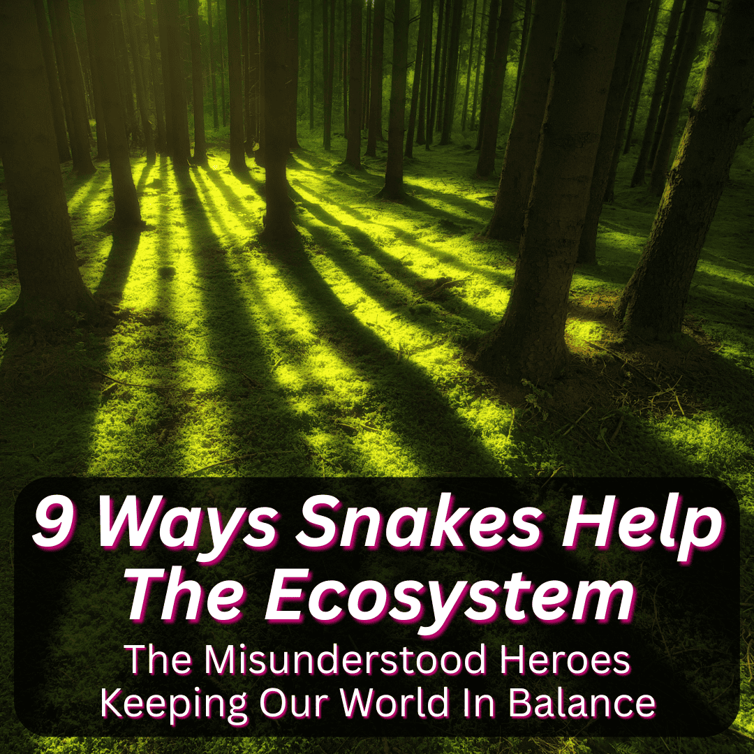 Ways Snakes Help The Ecosystem